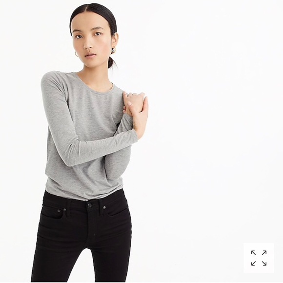 J. Crew Tops - 365 Stretch Long-Sleeve T-Shirt